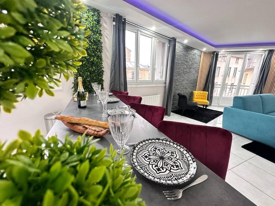 E Servagnat T3 Luxe Avec Sauna Jacuzzi Et Hammam เอแปร์เน ภายนอก รูปภาพ